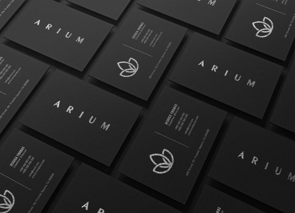 Creative Agency Johannesburg | Branding &Amp; Web Design | Nkzt Creative Nkzt creative agency branding mockup for arium brand